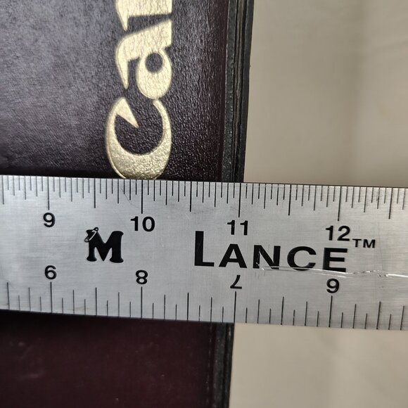 VINTAGE Canon Camera Leather Portfolio Briefcase Hand Bag Photography - Picture 4 of 14